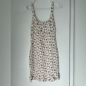 Abercrombie & Fitch Cherry Print Mini Dress